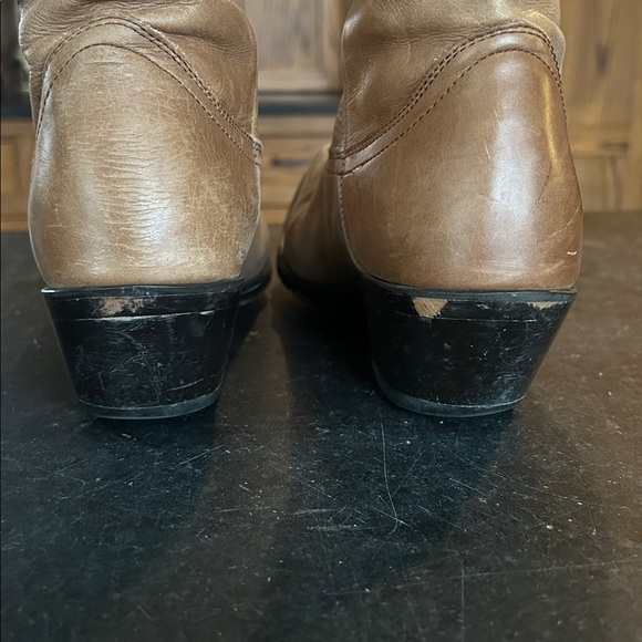 Durango Western Cowboy Cowgirl Boots Pointy Toe Distressed Brown‎ Womens size 7 - Picture 6 of 11